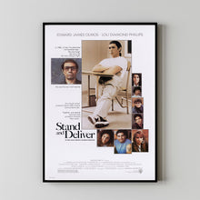 Stand and Deliver Alternative Film Movie Print Wall Art Poster