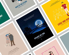 Stand by Me - Minimalist Poster, Stand by Me Print, Minimalist Print, Wil Wheaton, River Phoenix, Corey Feldman, Rob Reiner Movie 621547939