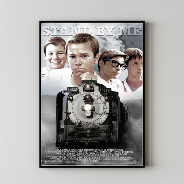 Stand by Me Movie Poster Art Print Movie Posters Gift for Movie lovers 1
