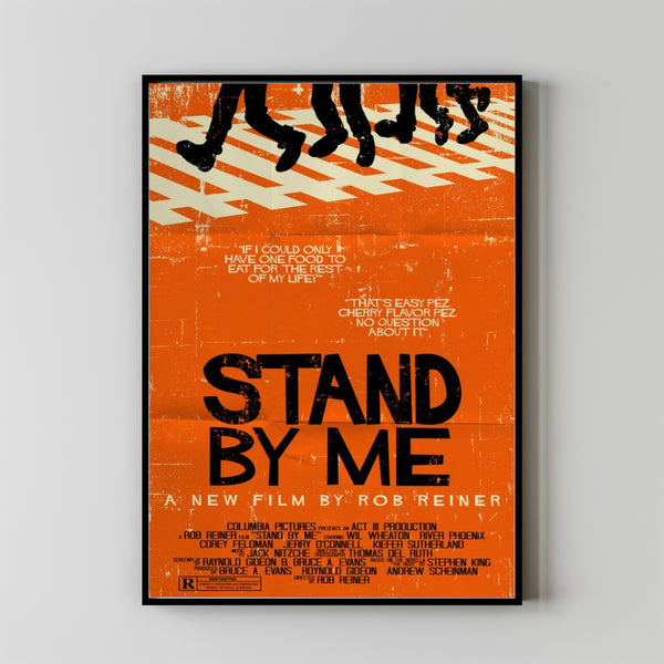 Stand by Me Movie Poster Art Print Movie Posters Gift for Movie lovers 3