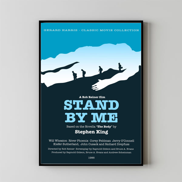 Stand by Me Movie Poster Art Print Movie Posters Gift for Movie lovers 71