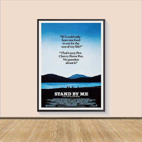 Stand by Me Movie Poster Print, Canvas Wall Art, Room Decor, Personalized gift, Gifts for HimHer, Wall Art Print 1678306332