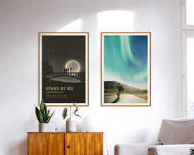 Stand by Me Poster, Minimalist Poster, Stand by Me Print, Minimalist Print, Wil Wheaton, River Phoenix, Corey Feldman, Rob Reiner Movie 622383637