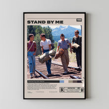 Stand by Me Poster, Rob Reiner, Minimalist Movie Poster
