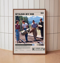 Stand by Me Poster, Rob Reiner, Minimalist Movie Poster