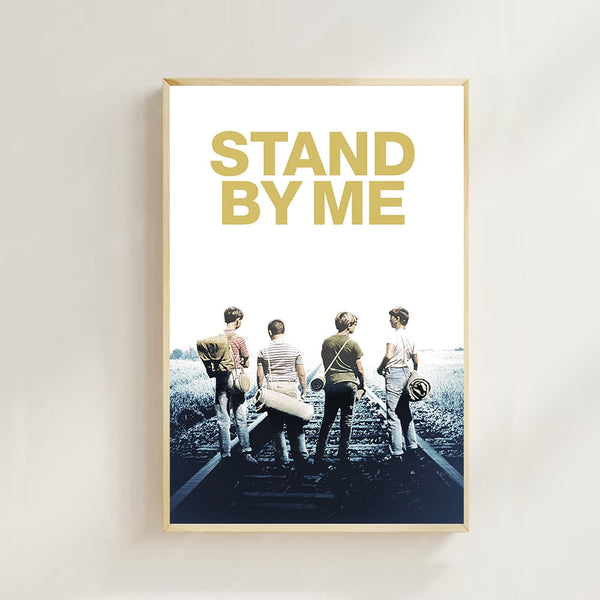 Stand by Me (1986)--Movie Poster (Regular Style)Art  printing, Home Decor, Art Poster for Gift，Canvas Poster 1591867027