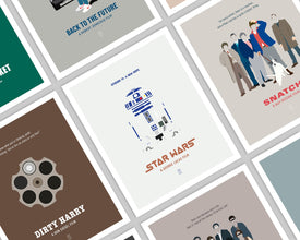 Star Wars A New Hope - Minimalist Poster, Star Wars Print, Minimalist Print, Mark Hamill, Harrison Ford, Carrie Fisher, R2D2 Poster 621548163
