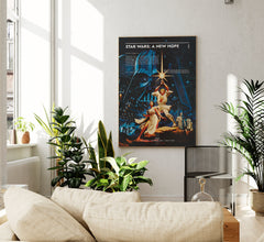 Star Wars A New Hope Poster  Art Print  Movie Posters  Gift for Movie lovers 1460456275