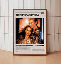 Star Wars Attack of the Clones, George Lucas, Minimalist Movie Poster