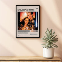 Star Wars Attack of the Clones, George Lucas, Minimalist Movie Poster