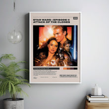 Star Wars Attack of the Clones, George Lucas, Minimalist Movie Poster