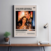 Star Wars Attack of the Clones, George Lucas, Minimalist Movie Poster