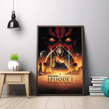 Star Wars Episode 1 Movie Poster, Classic Movie Star Wars Poster, High Quality Canvas Cloth Photo Print, Star Wars Poster 1686150083