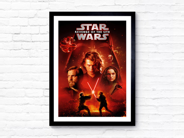 Star Wars Episode III – Revenge of the Sith - 2005 - Movie Poster - Film Poster - Cinema Poster - A1A2A3A4A5 1600787334