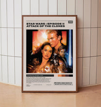 Star Wars Episode II - Attack of the Clones, George Lucas, Minimalist Movie Poster