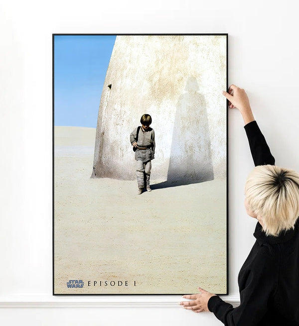 Star Wars Episode I Movie Poster High Quality Print Photo Wall Art Canvas Cloth Multi size 1643548393