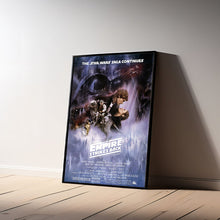 Star Wars Episode V The Empire Strikes Back (1980) Movie Poster, Home Decor, Canvas Material Gift, High Quality Reproduction, Keepsake 1615720862
