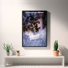 Star Wars Episode V The Empire Strikes Back (1980) Movie Poster, Home Decor, Canvas Material Gift, High Quality Reproduction, Keepsake 1615720862