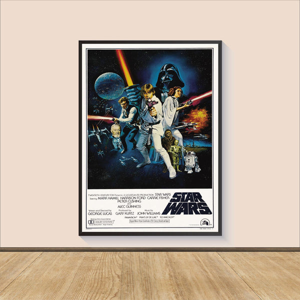 Star Wars Movie Poster Print, Canvas Wall Art, Room Decor, Movie Art, Gifts for HimHer, Wall Art Print 1557352202