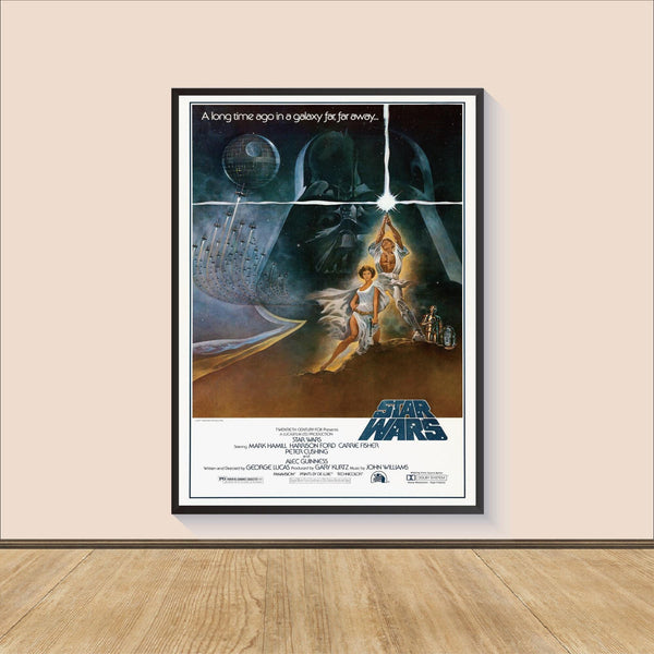 Star Wars Movie Poster Print, Canvas Wall Art, Room Decor, Movie Art, Gifts for HimHer, Wall Art Print, Vintage Film Art 1569854831