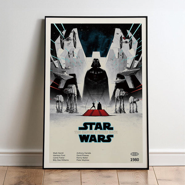Star Wars Movie Poster  Minimalist  Midcentury Poster  Wall Art Print  Retro Movie Poster 1745477682