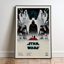 Star Wars Movie Poster  Minimalist  Midcentury Poster  Wall Art Print  Retro Movie Poster 1745477682