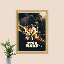 Star Wars New Hope Episode IV Movie Poster Print, Canvas Wall Art, Room Decor, Movie Art, Gifts for HimHer, Wall Art Print 1571540839