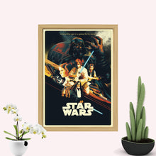 Star Wars New Hope Episode IV Movie Poster Print, Canvas Wall Art, Room Decor, Movie Art, Gifts for HimHer, Wall Art Print 1571540839