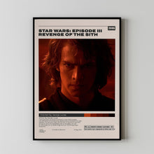 Star Wars Revenge of the Sith, George Lucas, Minimalist Movie Poster