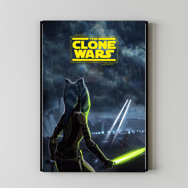 Star Wars The Clone Wars Movie Poster,Film Fan Collectibles,Vintage Movie Poster,Home Decor,Wall Art,Poster Gifts