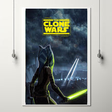 Star Wars The Clone Wars Movie Poster,Film Fan Collectibles,Vintage Movie Poster,Home Decor,Wall Art,Poster Gifts