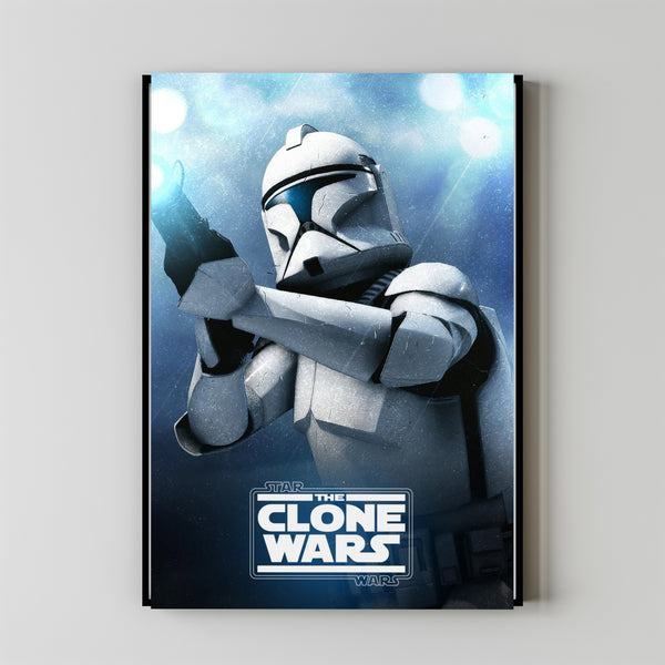 Star Wars The Clone Wars Movie Poster,Film Fan Collectibles,Vintage Movie Poster,Home Decor,Wall Art,Poster Gifts 2
