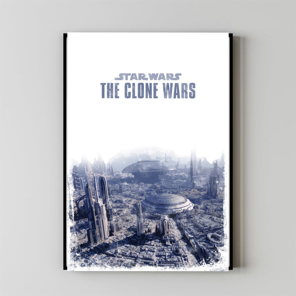 Star Wars The Clone Wars Movie Poster,Film Fan Collectibles,Vintage Movie Poster,Home Decor,Wall Art,Poster Gifts 4