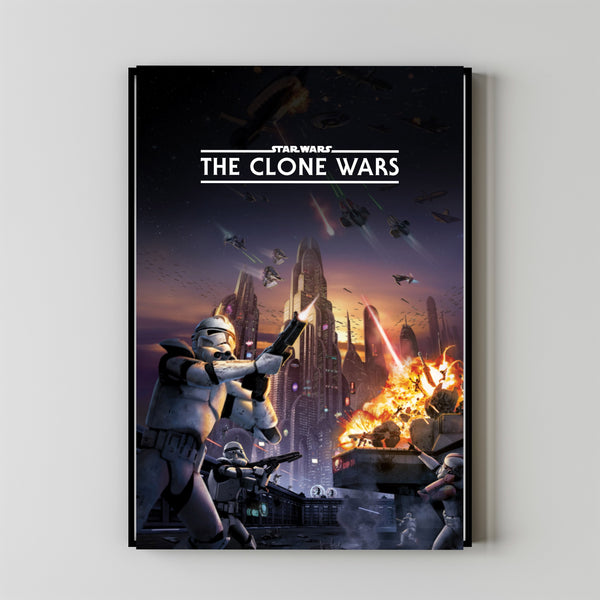 Star Wars The Clone Wars Movie Poster,Film Fan Collectibles,Vintage Movie Poster,Home Decor,Wall Art,Poster Gifts 6
