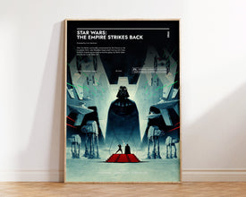 Star Wars The Empire Strikes Back Poster  Art Print  Movie Posters  Gift for Movie lovers 1293761790
