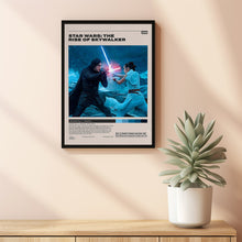 Star Wars The Rise of Skywalker Poster, J.J. Abrams, Minimalist Movie Poster