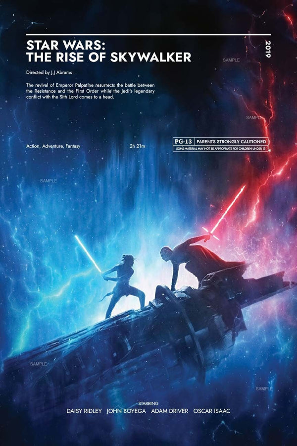 Star Wars The Rise of Skywalker  Art Print  Movie Posters  Gift for Movie lovers 1696630153