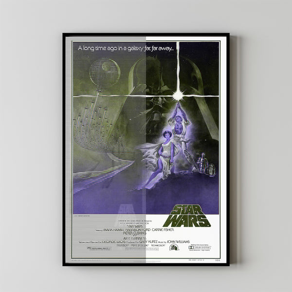 Star Wars (1977) Poster Art Print Movie Posters Gift for Movie lovers 1
