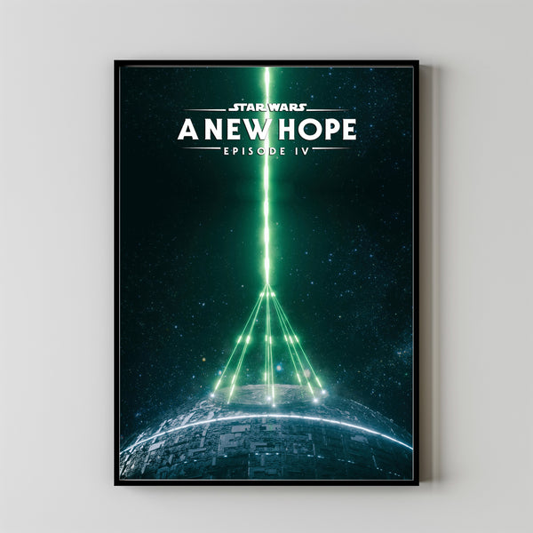 Star Wars (1977) Poster Art Print Movie Posters Gift for Movie lovers 5