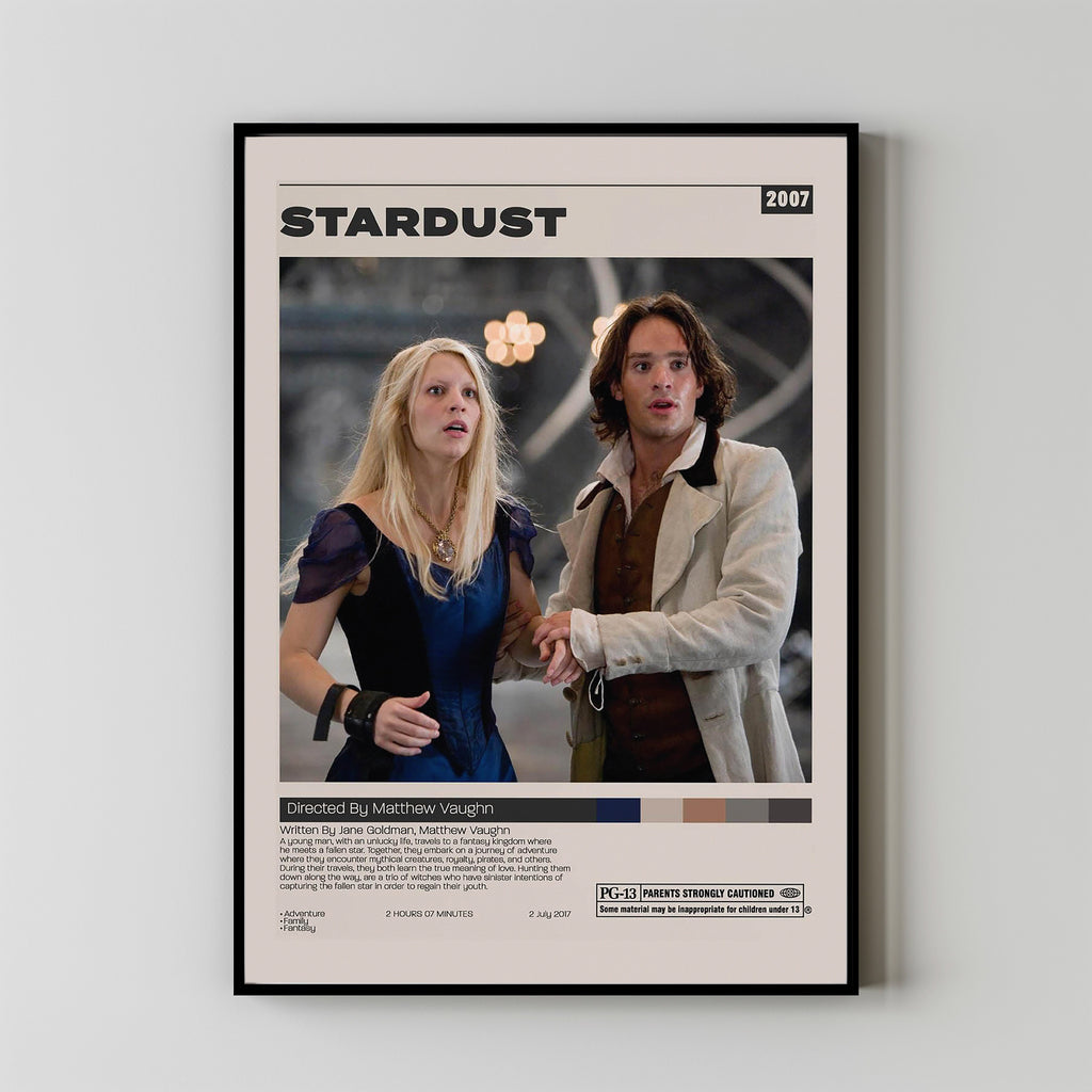Stardust Movie Poster Matthew Vaughn Minimalist Movie Poster A3 Pos stardust-movie-poster-matthew-vaughn-minimalist-movie-poster-a3-pos