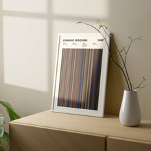 Starship Troopers Movie Barcode Print, Starship Troopers Print, Starship Troopers Poster, Starship Troopers Wall Art, Movie Buff Gifts 1617487864