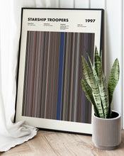 Starship Troopers Movie Barcode Print, Starship Troopers Print, Starship Troopers Poster, Starship Troopers Wall Art, Movie Buff Gifts 1617487864