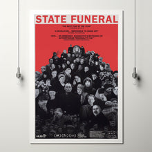State Funeral Movie Poster Print, Canvas Wall Art, Room Decor, Movie Art