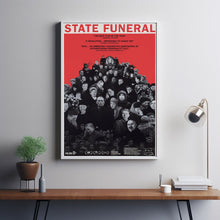 State Funeral Movie Poster Print, Canvas Wall Art, Room Decor, Movie Art