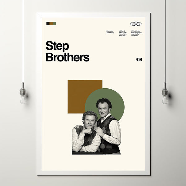 Step Brothers Movie, Step Brothers Art, Minimalist Art, High Quality, Custom Print, Cityscape Poster, Illustration Art, Modern Vintage