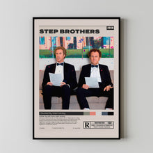 Step Brother Movie Poster, Adam McKay, Minimalist Movie Poster, A3 poster, Home decor