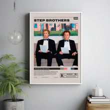 Step Brother Movie Poster, Adam McKay, Minimalist Movie Poster, A3 poster, Home decor