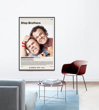 Step Brothers  Movie Poster  Adam McKay, Minimalist Movie Poster, Vintage Retro Art Print, Custom Poster, Wall Art Print, Home Decor 1243257027