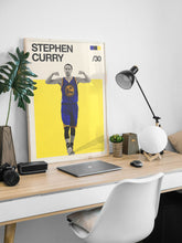 Stephen Curry Mid Century Movie Poster  Basketball Posters  Minimalist Basketball Poster    Wall Art Poster 1606872267