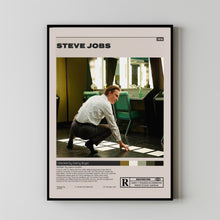 Steve Jobs Movie Poster, Danny Boyle, Minimalist Movie Poster, A3 poster, Home decor